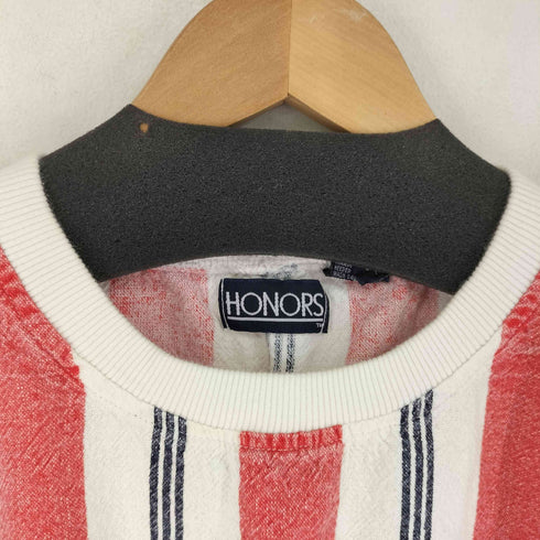 オナーズ HONORS 90s マルチストライプ クルーネックTシャツ メンズ JPN:XL