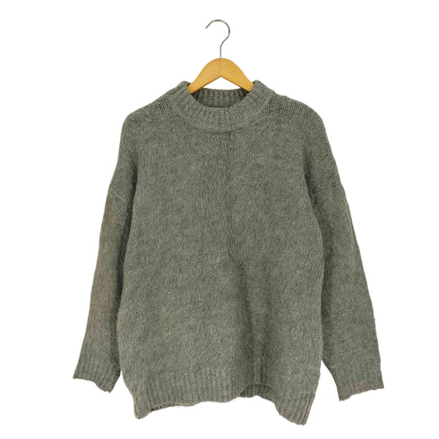 フリークスストア FREAKS STORE ビッグシルエット モヘヤタッチ クルーネック シャギーニット メンズ JPN:L