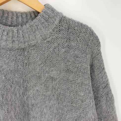 フリークスストア FREAKS STORE ビッグシルエット モヘヤタッチ クルーネック シャギーニット メンズ JPN:L
