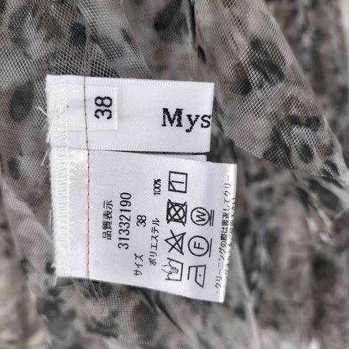 マイストラーダ mystrada 2WAYチュールプリントスカート レディース JPN:38