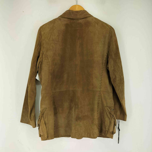 ARTICO イタリア製 マルチポケットレザージャケット レディース 46