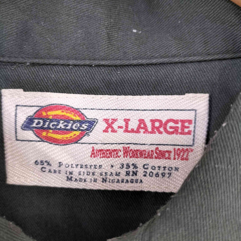 ディッキーズ Dickies 半袖ワークシャツ メンズ import:XL