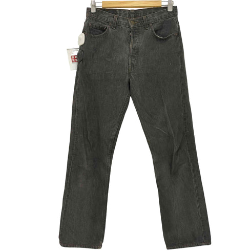 リーバイス Levis 1991年製 USA製 刻印532 501 先染め ボタンフライブラックデニム メンズ W30 L34