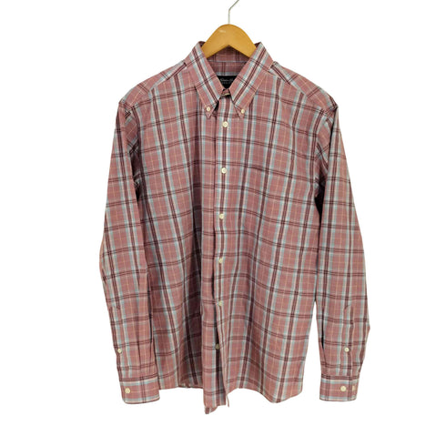 エディーバウアー Eddie Bauer 長袖チェック ボタンダウンシャツ メンズ JPN:M