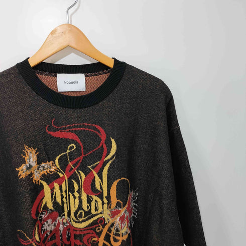 イロコイ Iroquois 21AW A MILLION FACES AT MY FEET KNIT/ニット メンズ 2
