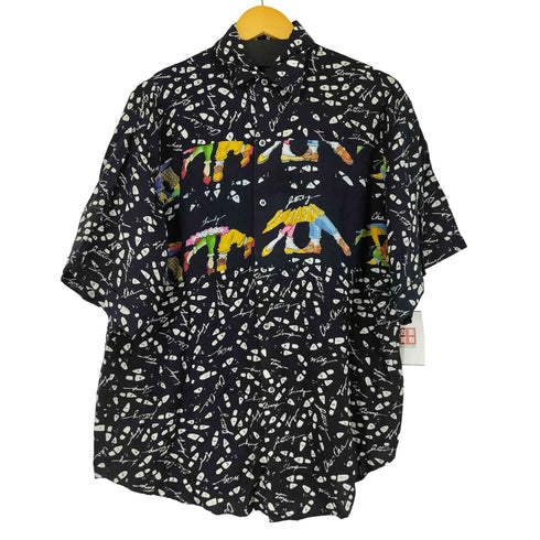 PARAGRAFF 90S 総柄 S/S レーヨンシャツ メンズ JPN:M