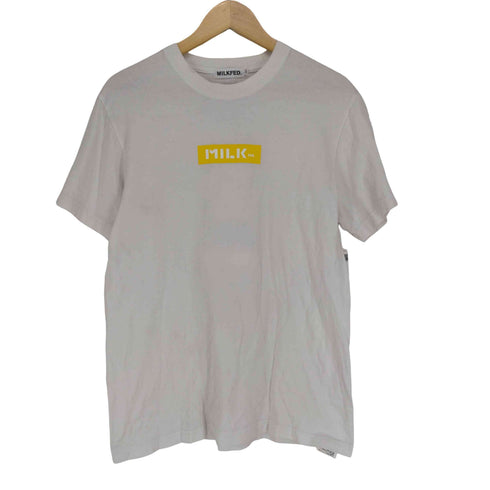 ミルクフェド MILKFED. キャラクタープリント半袖Tシャツ メンズ JPN:M