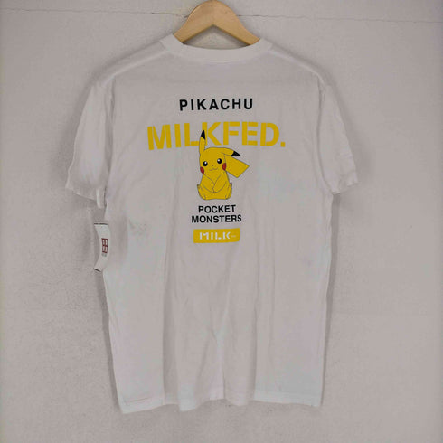 ミルクフェド MILKFED. キャラクタープリント半袖Tシャツ メンズ JPN:M