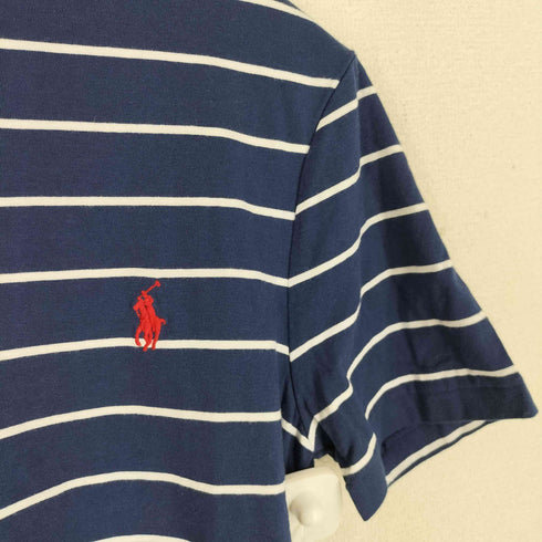 ポロラルフローレン POLO RALPH LAUREN ポニー刺繍 ボーダー柄 クルーネックTシャツ レディース SP
