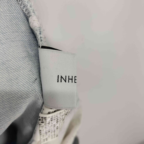 インヘリット INHERIT アイスウォッシュ ジップアップデニム メンズ JPN:M