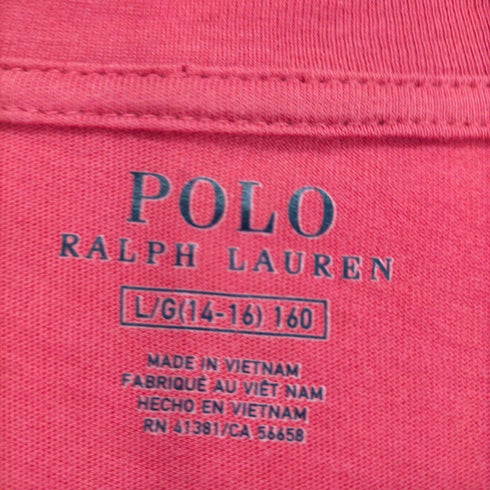 ポロラルフローレン POLO RALPH LAUREN ポロベアー プリント半袖Tシャツ レディース 160