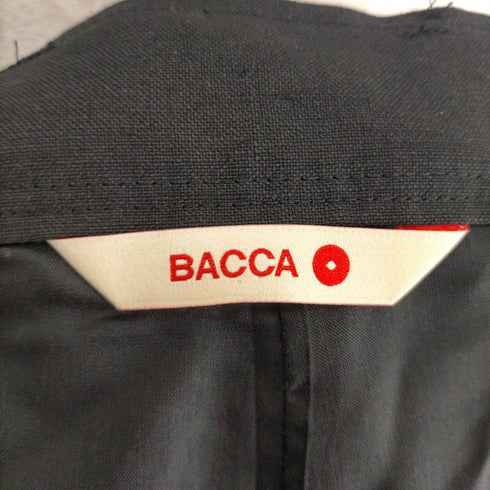 バッカ BACCA リネンモヘヤ ストレートワイドパンツ レディース JPN:38