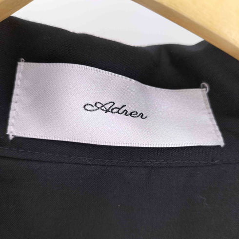 アドラー ADRER 23AW military flyfront shirt jacket ミリタリー フライフロント シャツジャケット メンズ JPN:S