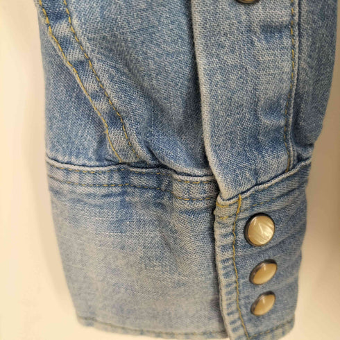 ジースターロー G-STAR RAW ダメージリペア加工デニムシャツ メンズ xxs