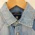 ジースターロー G-STAR RAW ダメージリペア加工デニムシャツ メンズ xxs