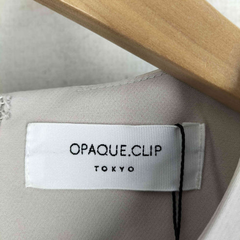 オペークドットクリップ OPAQUE.CLIP オーガンジースリーブワンピース レディース JPN:M