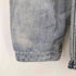 ジースターロー G-STAR RAW ダメージリペア加工 ジップアップデニムシャツ メンズ import:XS