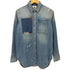 ジースターロー G-STAR RAW ダメージリペア加工デニムシャツ メンズ import:S