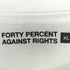 フォーティーパーセントアゲインストライツ FORTY PERCENTS AGAINST RIGHTS フォトプリント クルーネックTシャツ メンズ import:XL
