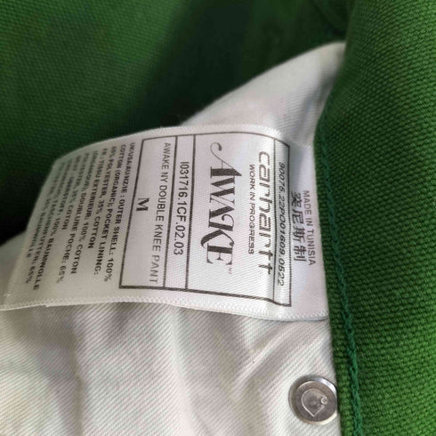 アウェイク Awake NY Double Knee Pant メンズ M