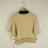 ザラ ZARA タオル地 フリンジティアードTシャツ レディース JPN:L