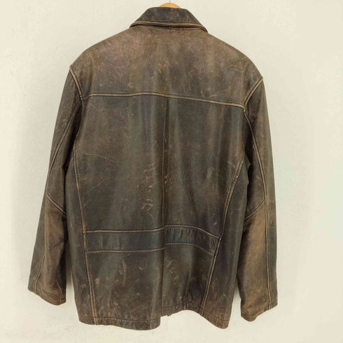 leather limited レザージップアップジャケット メンズ import:S