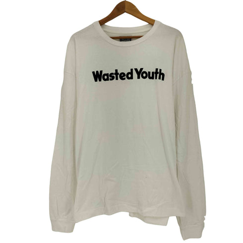 ウェイステッドユース WASTED YOUTH LONG SLEEVE T-SHIRT#2 メンズ XXL