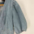 MERCCI Vネッククロップドデニムジャケット 半袖 レディース import:M
