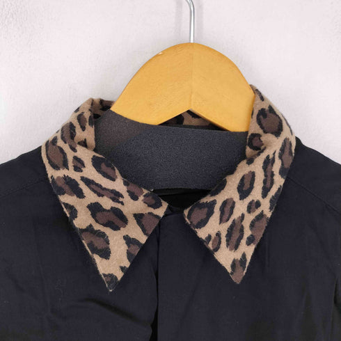 マインデニム MINEDENIM Leopard Trimming S/S Open Collar SH レオパード オープンカラーシャツ メンズ JPN:2