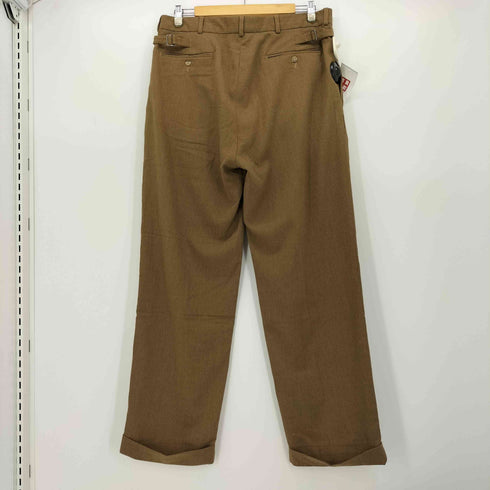 ポロバイラルフローレン Polo by RALPH LAUREN 90S 2Tuck Slacks ヘリンボーン アジャスター付き ワイドテーパード 2タック スラックス メンズ