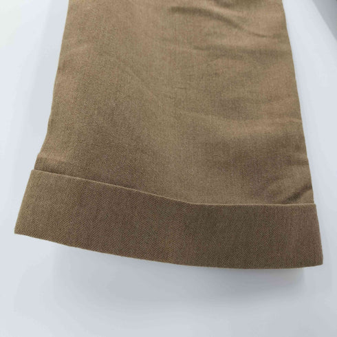 ポロバイラルフローレン Polo by RALPH LAUREN 90S 2Tuck Slacks ヘリンボーン アジャスター付き ワイドテーパード 2タック スラックス メンズ