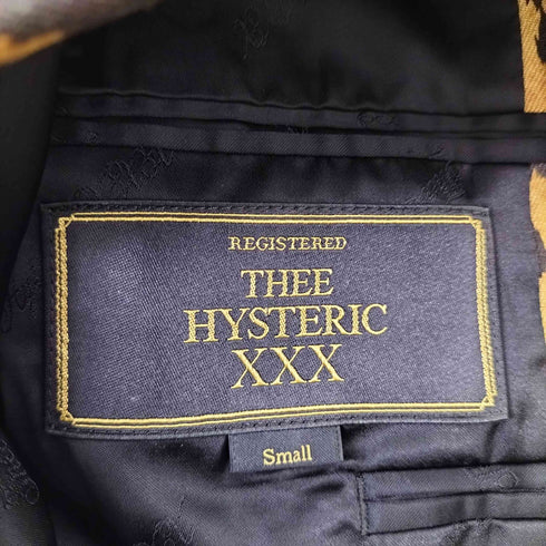 ジィヒステリックトリプルエックス Thee Hysteric XXX レオパード テーラードジャケット メンズ JPN:S