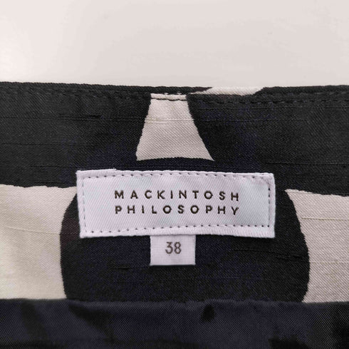 マッキントッシュフィロソフィー MACKINTOSH PHILOSOPHY ビッグドットスカート レディース JPN:38