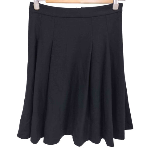 ランバンオンブルー LANVIN en Bleu ウールフレアミニスカート レディース JPN:38