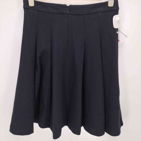 ランバンオンブルー LANVIN en Bleu ウールフレアミニスカート レディース JPN:38