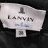 ランバンオンブルー LANVIN en Bleu ウールフレアミニスカート レディース JPN:38