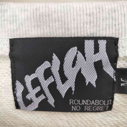 レフラー Leflah プリント クルーネックスウェット メンズ JPN:M