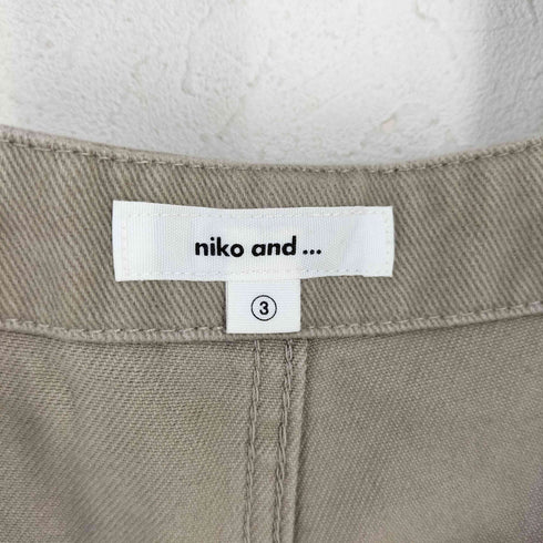 ニコアンド niko and... キモウツイルドロストサロペット レディース 3