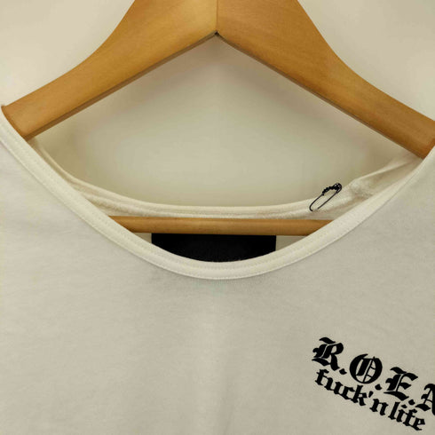 ロエン Roen ウルフ刺繍 Tシャツ メンズ JPN:48