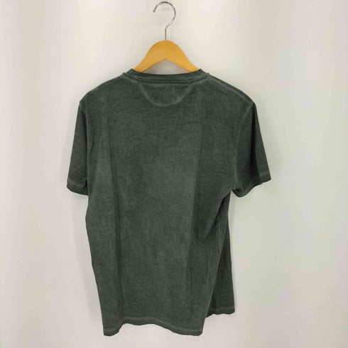 ロストインアルビオン LOST IN ALBION イタリア製 刺繍 ポケット クルーネックTシャツ メンズ import:M