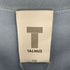TALMUS 21SS ロゴプリント サイドボタン ノースリーブワンピース レディース 38