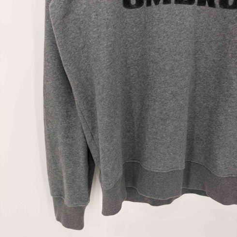 アンブロ UMBRO HERITAGE パーカースウェットトップ(ブラック) メンズ O