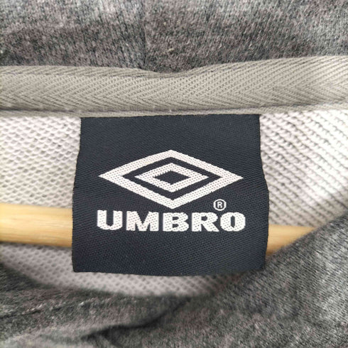 アンブロ UMBRO HERITAGE パーカースウェットトップ(ブラック) メンズ O