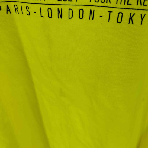 シュプリーム Supreme 24SS Supreme Paris Tee Fluorescent Yellow メンズ JPN:S