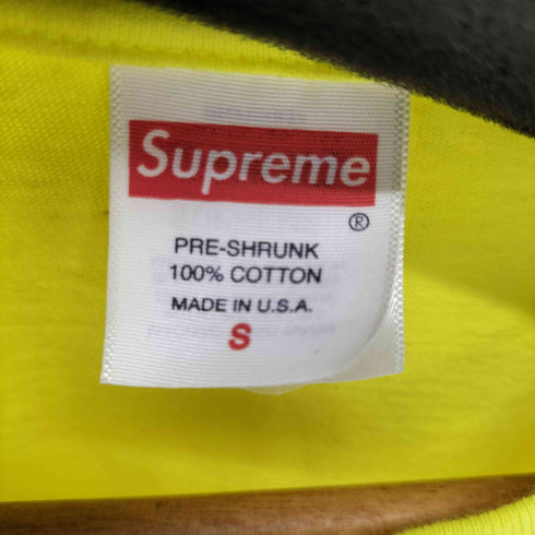 シュプリーム Supreme 24SS Supreme Paris Tee Fluorescent Yellow メンズ JPN:S