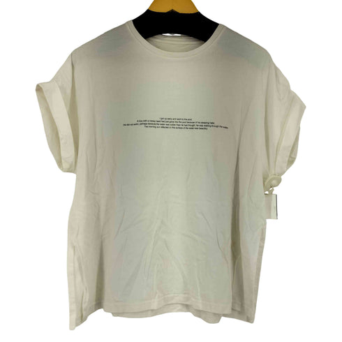 ジェーンスミス JANE SMITH SP PHOTO Tシャツ レディース ONE SIZE