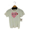 プレイコムデギャルソン PLAY COMME des GARCONS ハートロゴプリントカットソー レディース import:S