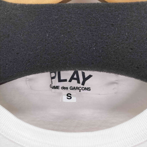 プレイコムデギャルソン PLAY COMME des GARCONS ハートロゴプリントカットソー レディース import:S
