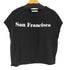アウターサンセット OUTERSUNSET フレンチスリーブ プリントクルーネックTシャツ レディース