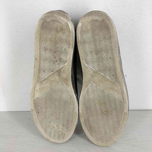 ザンダーゾウ XANDER ZHOU 17ss ダスト加工 ローカットスニーカー メンズ JPN:41